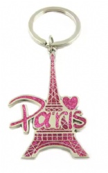 Wholesale Factory Mini Backpack Ring Custom Souvenir Paris Keychain