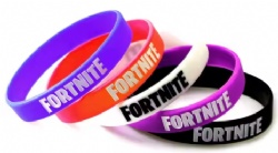 Customized Logo Print Silicone Bracelets Thin Rubber Silicone Wristband