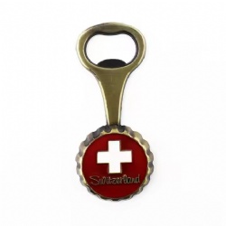 Wholesale Metal Bottle Opener Fridge Magnets Style Custom Switzerland Design