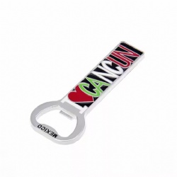 High Quality Tourism Fridge Magnet Souvenirs Metal Open Bottle Travel Magnet Gifts Fashionable Beer Bottle Opener Zinc Alloy